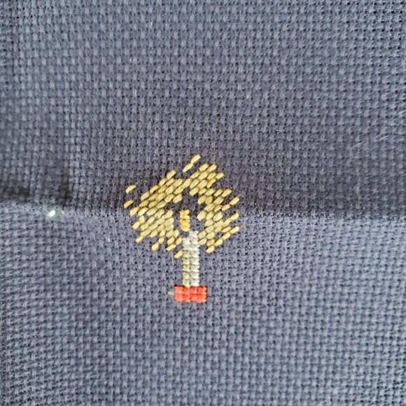 DIMENSIONS GOLD COLLECTION Cross Stitch Stocking Kit Must Be St Nick STARTED - Picture 7 of 8